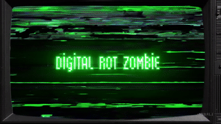 digital rot zombie banner